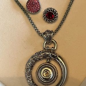 Magnolia and Vine Necklace